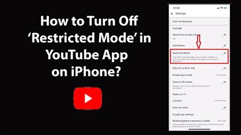 Your YouTube content & Restricted Mode